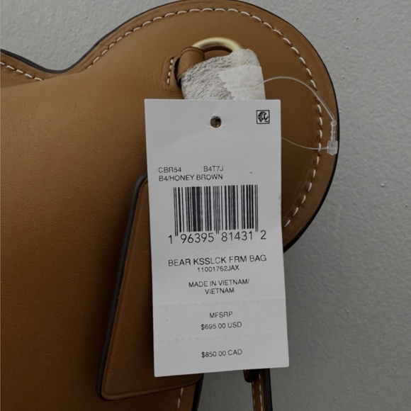 BRAND NEW Coach Kisslock Bear 🐻 - Picture 2 of 4